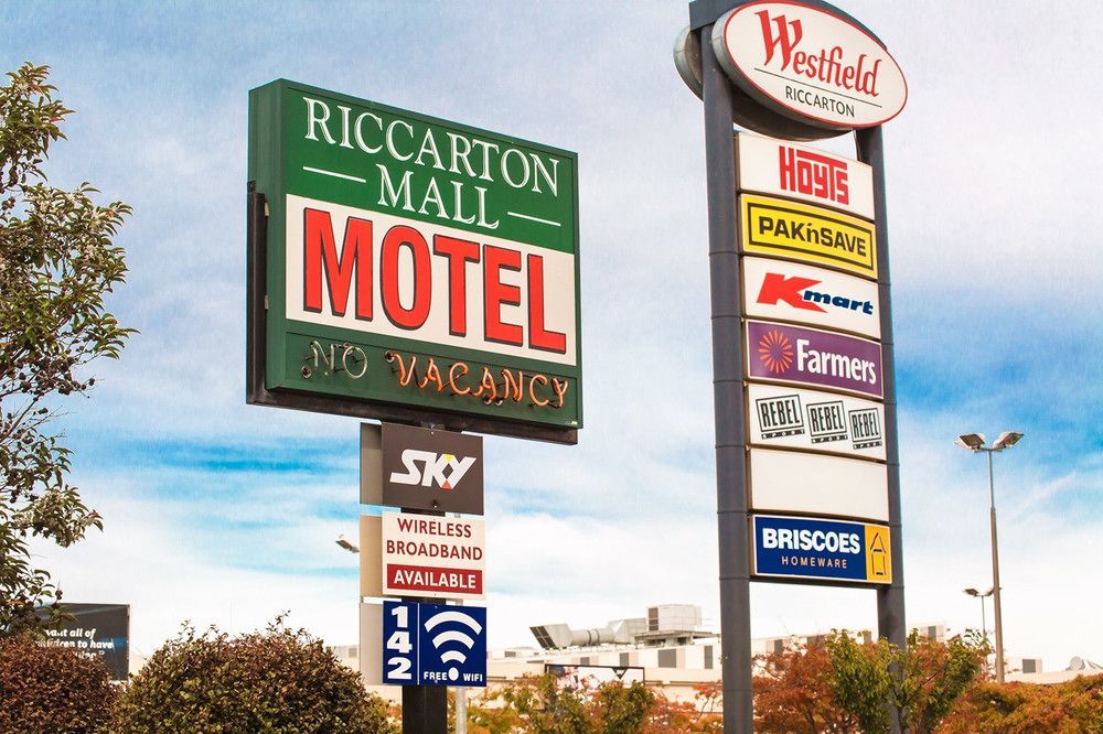 Riccarton Mall Motel Christchurch Zewnętrze zdjęcie